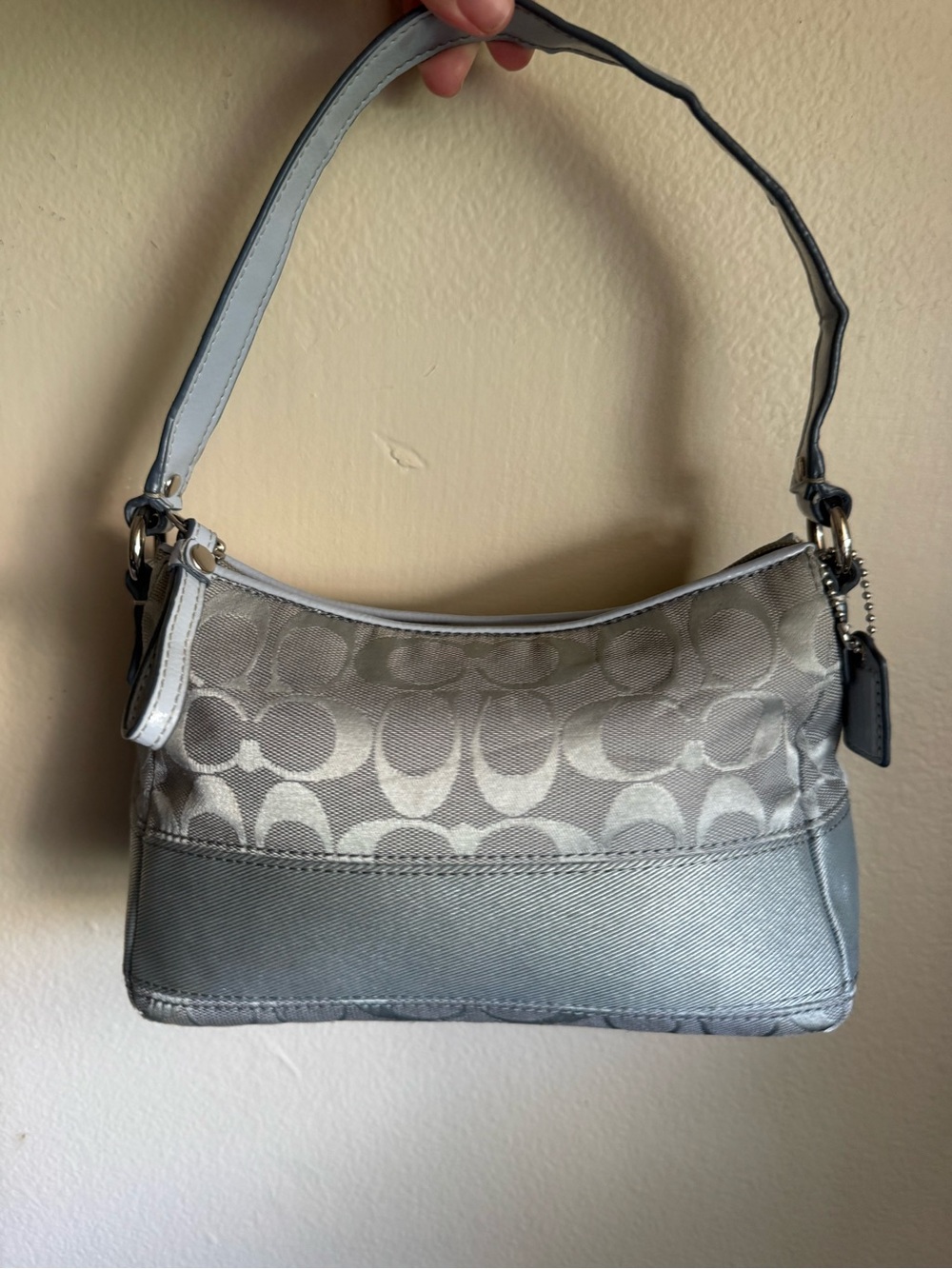 Coach signature stripe Demi bag